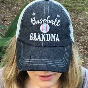 Cocomo Soul Baseball Grandma Embroidered Baseball Hat Baseball Grandma Hat Baseball Grandma Cap 218 image 2