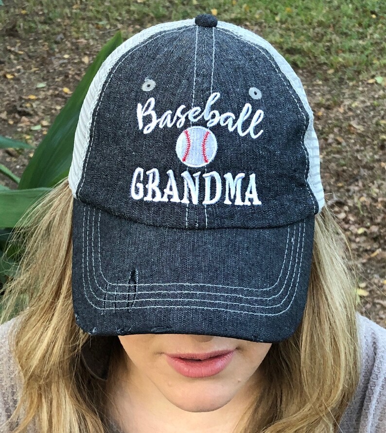 Cocomo Soul Baseball Grandma Embroidered Baseball Hat Baseball Grandma Hat Baseball Grandma Cap 218 image 2