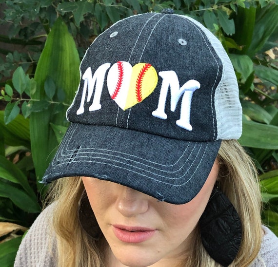 Cocomo Soul Softball Mama Hat – Mesh Back Cap For Softball Moms