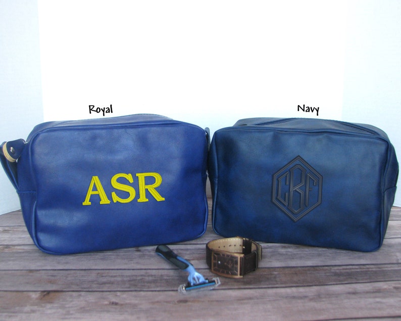 Dopp Kit for Men or Teen Boy Gifts Mens Faux Leather Toiletry Bag for College Student Graduation Gift Mens Shaving Kit for College Dorm