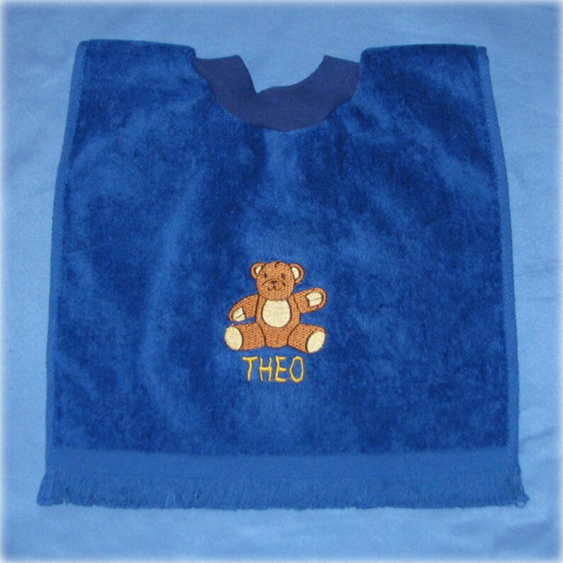 monogrammed baby bibs