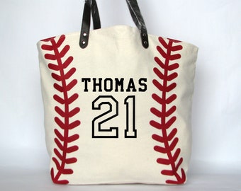 Custom Baseball Mom Tote Bag Gifts, Personalized Baseball Bag Gifts for Mom, Monogrammed Baseball Tote , Embroidered Team Mom Baseball Gift