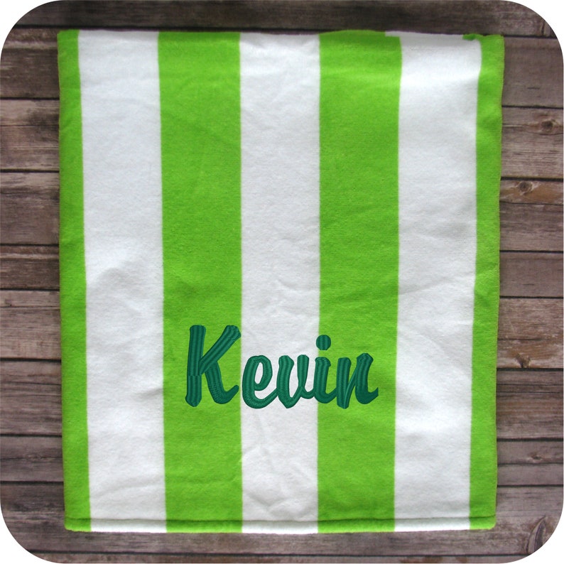 Monogram Towels for College Student Dorm Gift Large Etsy