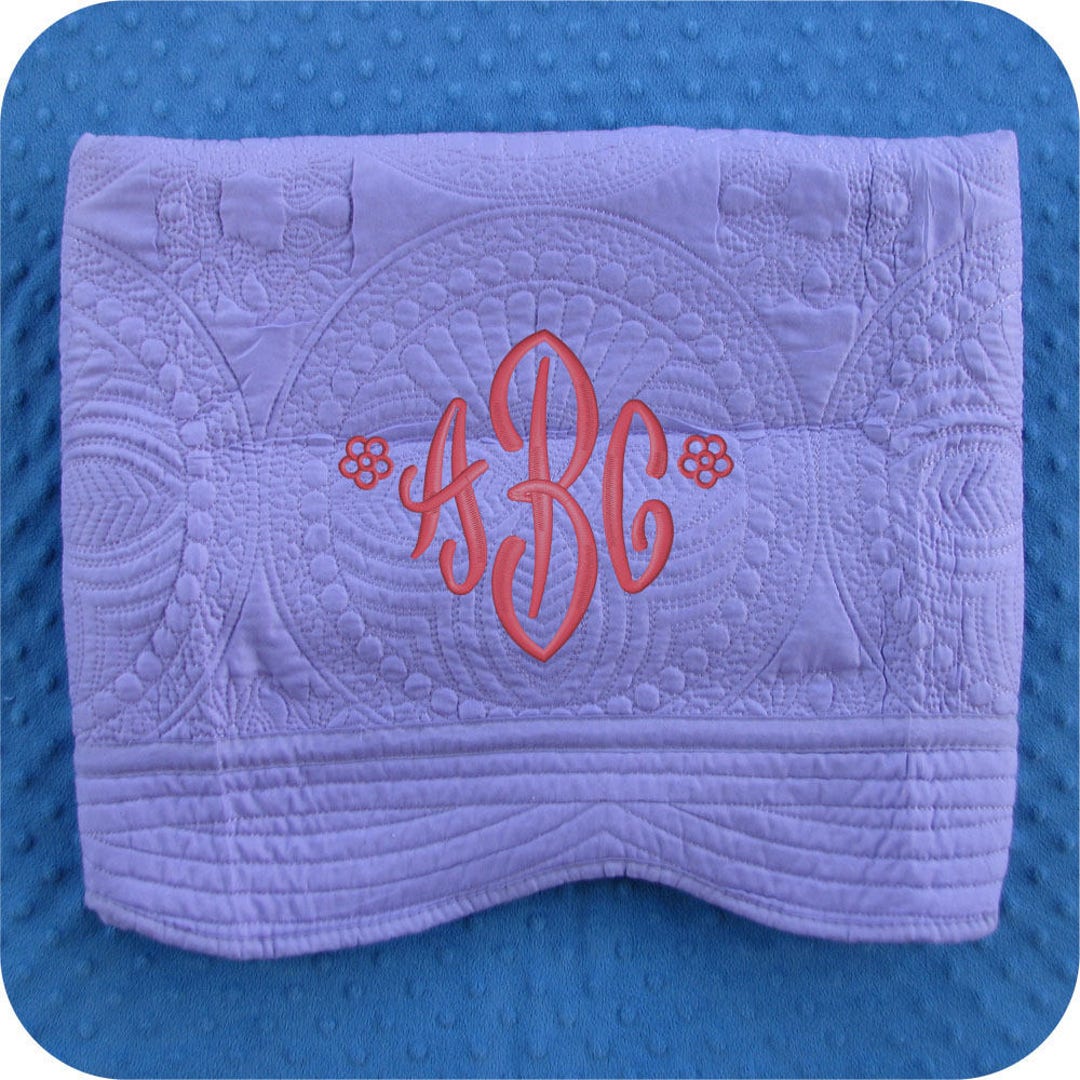 Personalized Baby Blanket, Monogrammed Baby Quilt, Personalized Baby