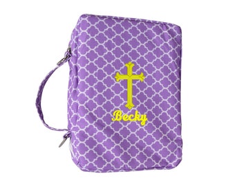 Monogrammed Bible Cover, Bible Case, First Communion Gift, Confirmation Gift, Personalized Bible Cover, Personalized Bible Case Easter Gift