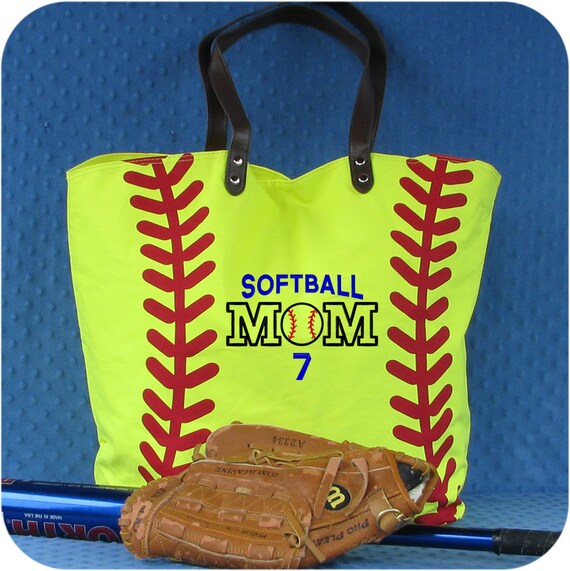 softball tote