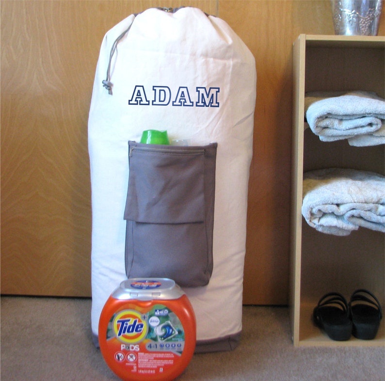Graduation Gift Large Personalized Laundry Bag Monogrammed Etsy
