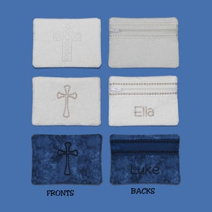 Personalized Rosary Pouch for First Communion Gift Boy, Monogrammed Rosary Case for Girl Communion Gift, First Holy Communion Gift