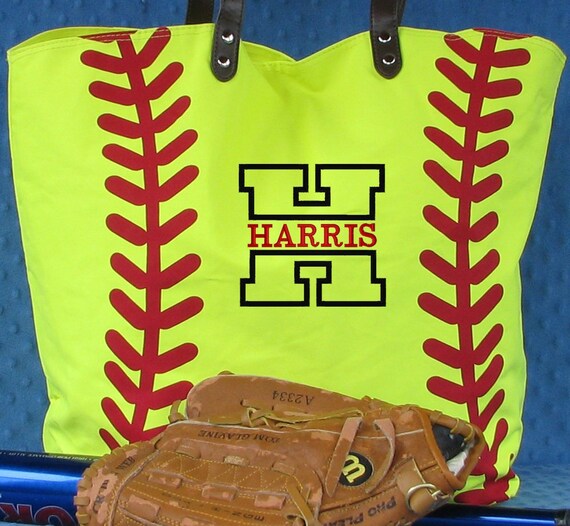 softball tote for mom