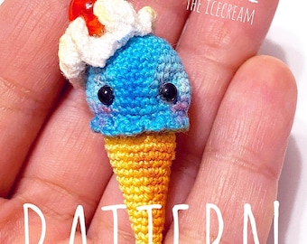 Lolli das Amigurumi Eis - PDF MUSTER (ENG)