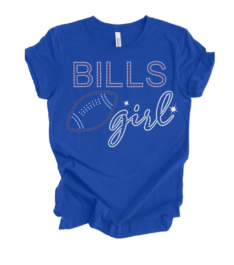 Tee Shirt Ladies Buffalo Bills Shirts Buffalo Bills Glitter Shirt