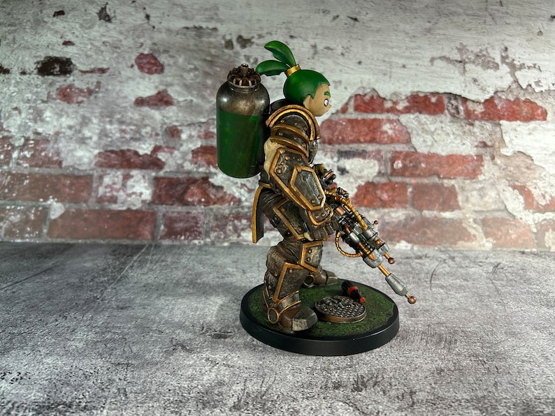 Buff Inkling Splatoon Custom Figure - Etsy