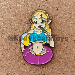 Sexy Beach Zelda Custom Made Pin Brooch Lapel Hard Enamel