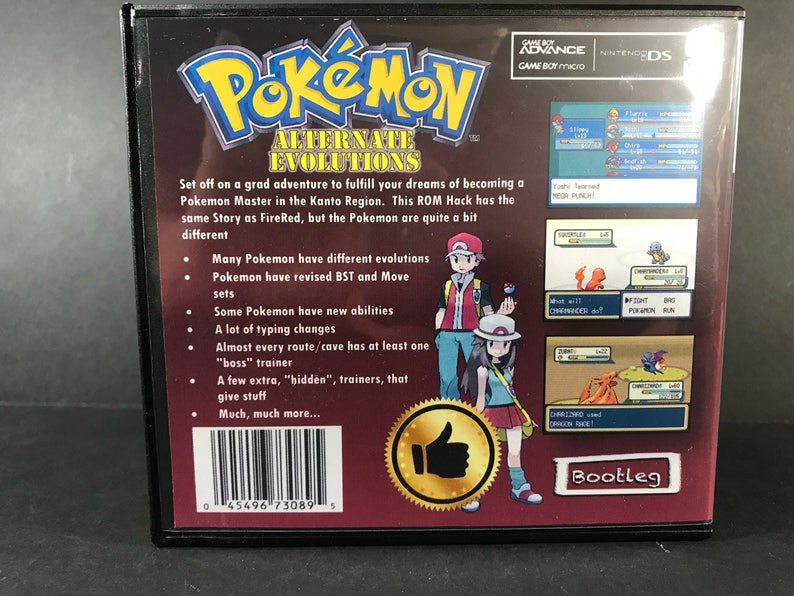 Gba Pokemon Pearl Fan Made Game Cartridge Gameboy Advance Hack Video Games Electronics Accessories