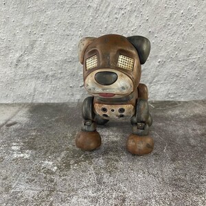 Custom Painted Zoomer Zuppy Still Works Distressed