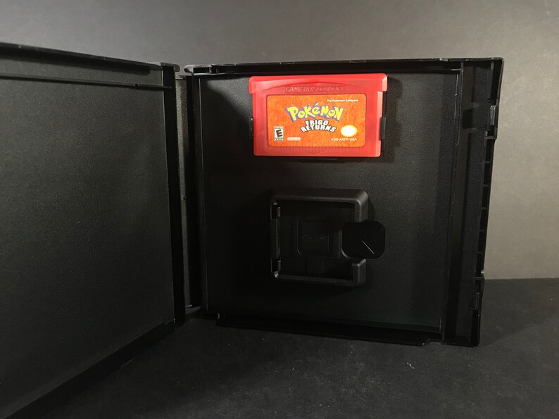 Pokemon Frigo Returns ROM Hack Fan Made Game Gameboy Advance GBA Custom Case