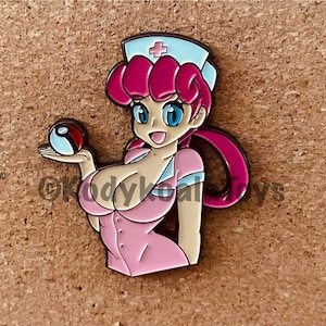 Sexy Nurse Joy Custom Made Pin Brooch Lapel Hard Enamel