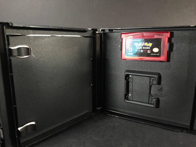 Pokemon Dark Rising ROM Hack Fan Made Game Gameboy Advance GBA Custom Case