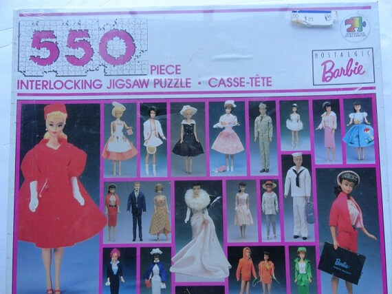 vintage barbie puzzle