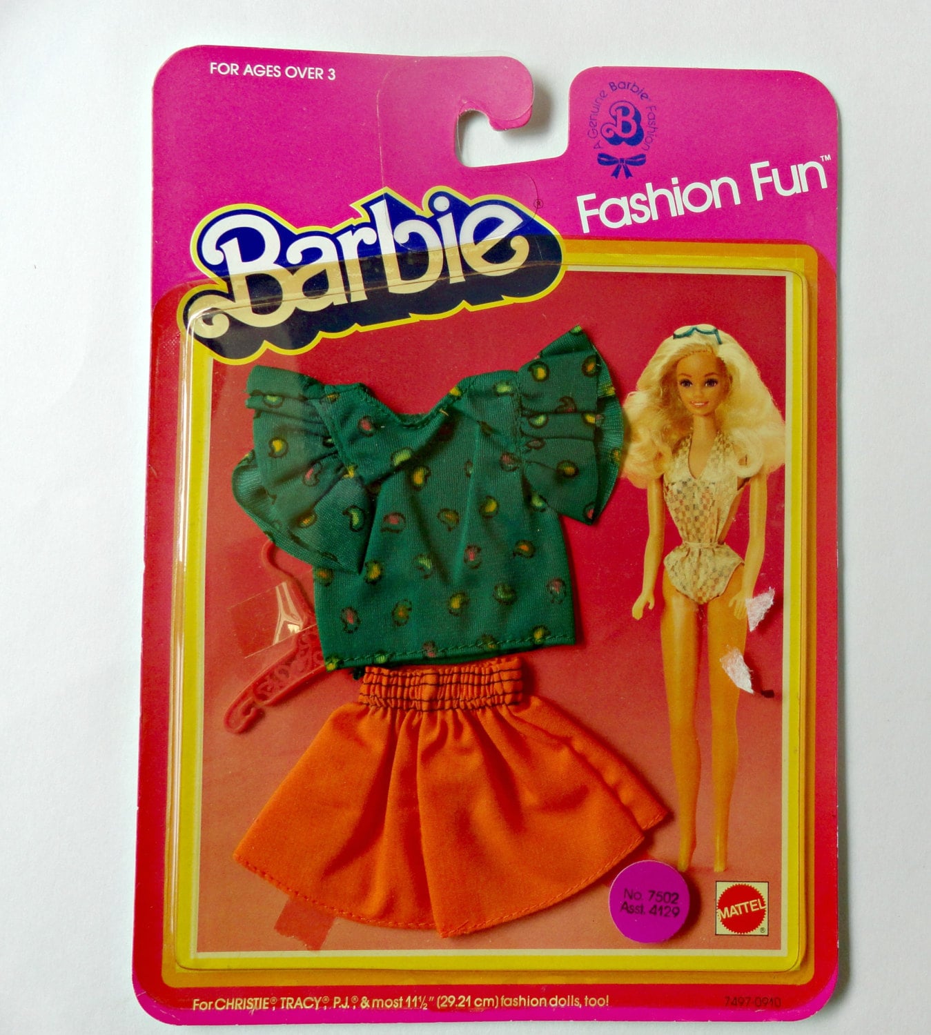 Barbie Dollsvintage Barbie Fashion Fun Genuine Barbie Fashion - Etsy