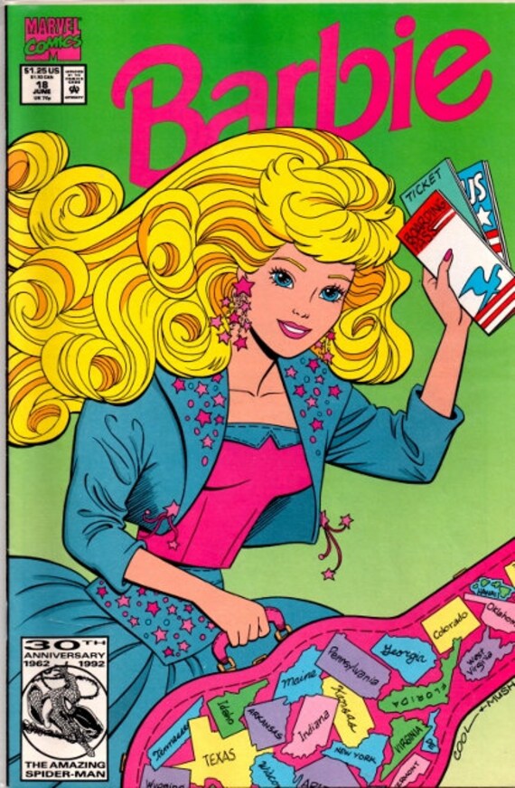 barbie comic book