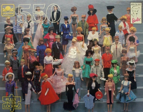 vintage barbie puzzle