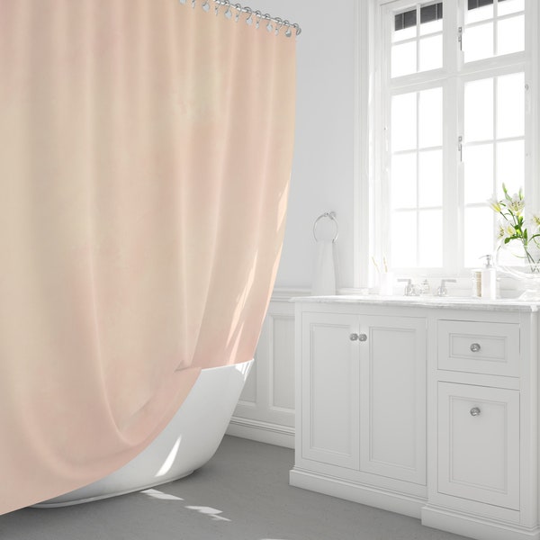 Peach Color Shower Curtains - Etsy