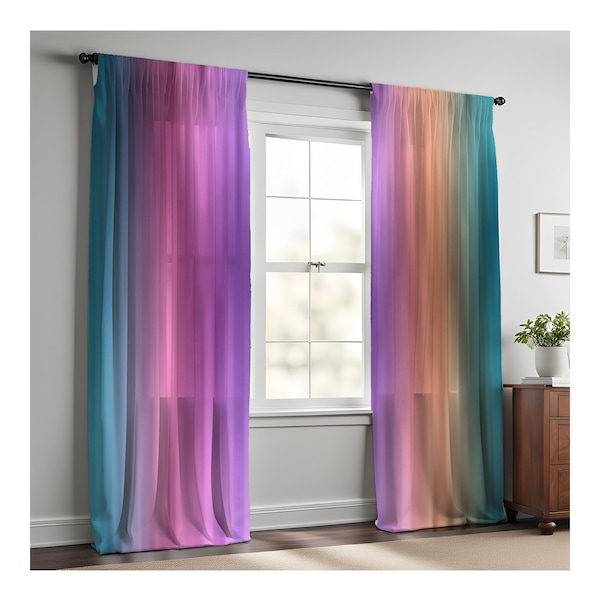 Boho Rag Curtains - Etsy