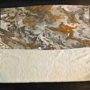 Rocky Mountain Camo Fleece Sherpa Blanket | Large 68&quot; x 80&quot; Size