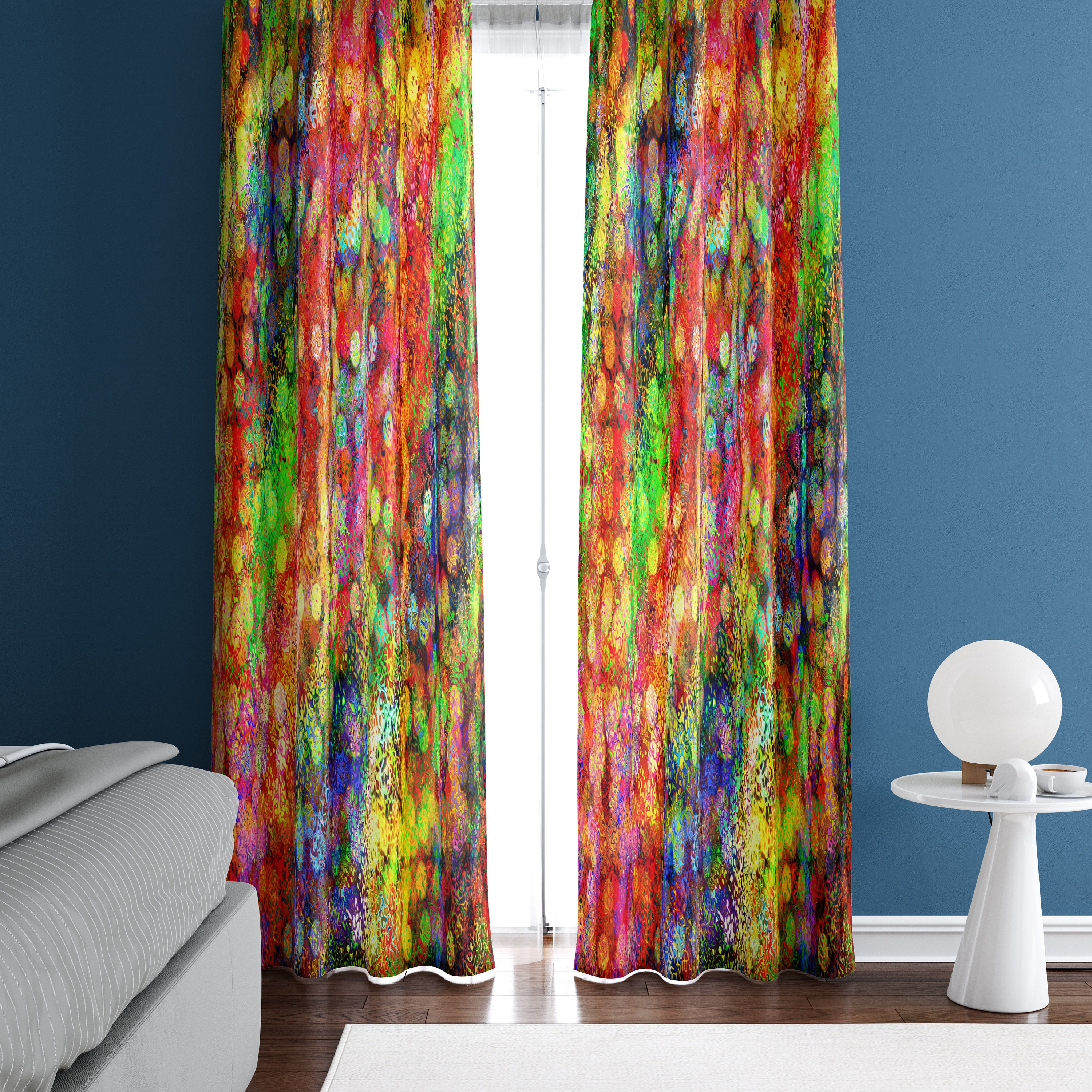 Colorful Window Curtains