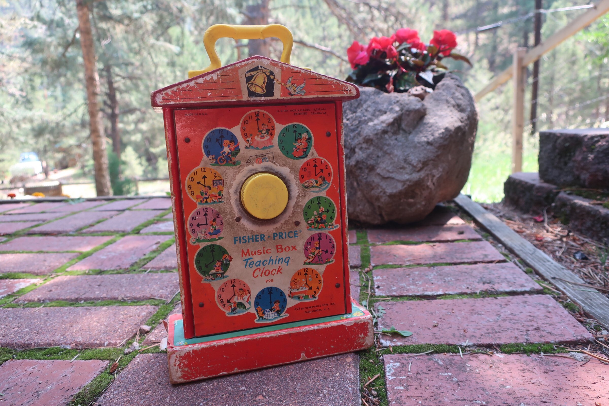 * vintage educational toy ❀ お洒落な トイクロック vintage educational toy ❀ お洒落な トイクロック
