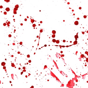 Painting, "Blood Splatter"