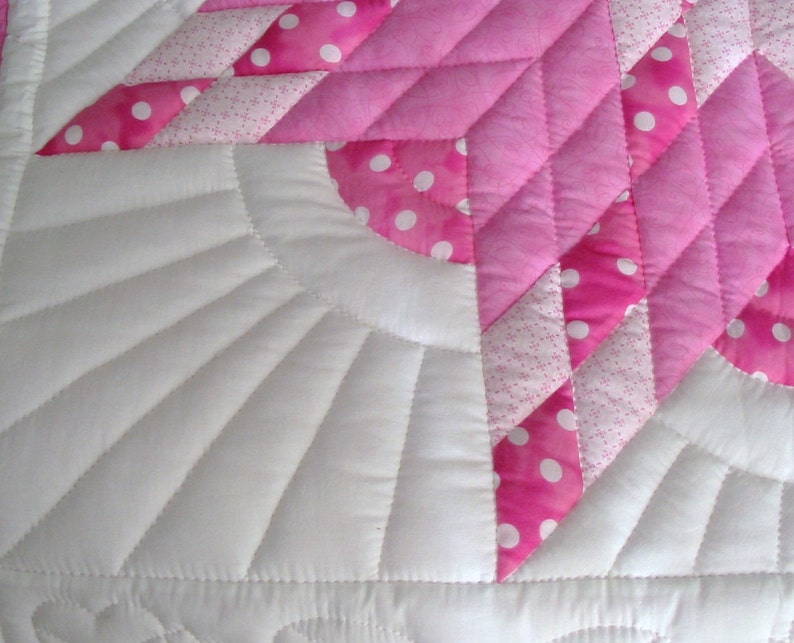 A Pair of Crib Size Quilts for a Set of Twin Girls, Lone or Texas Star