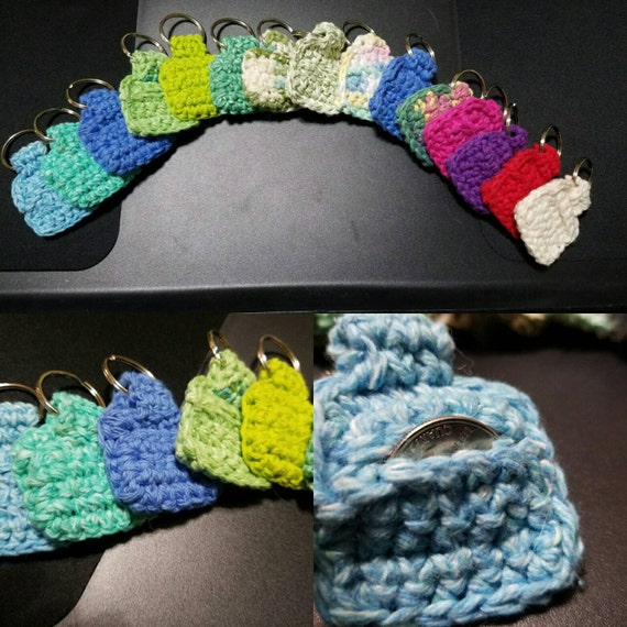Aldi Crochet Quarter Holder Etsy