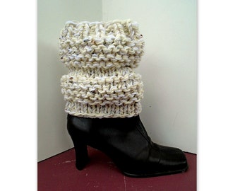 Chunky style Boot Cuffs, KNITTING PATTERN, #830, women's winter accessories, boot savers