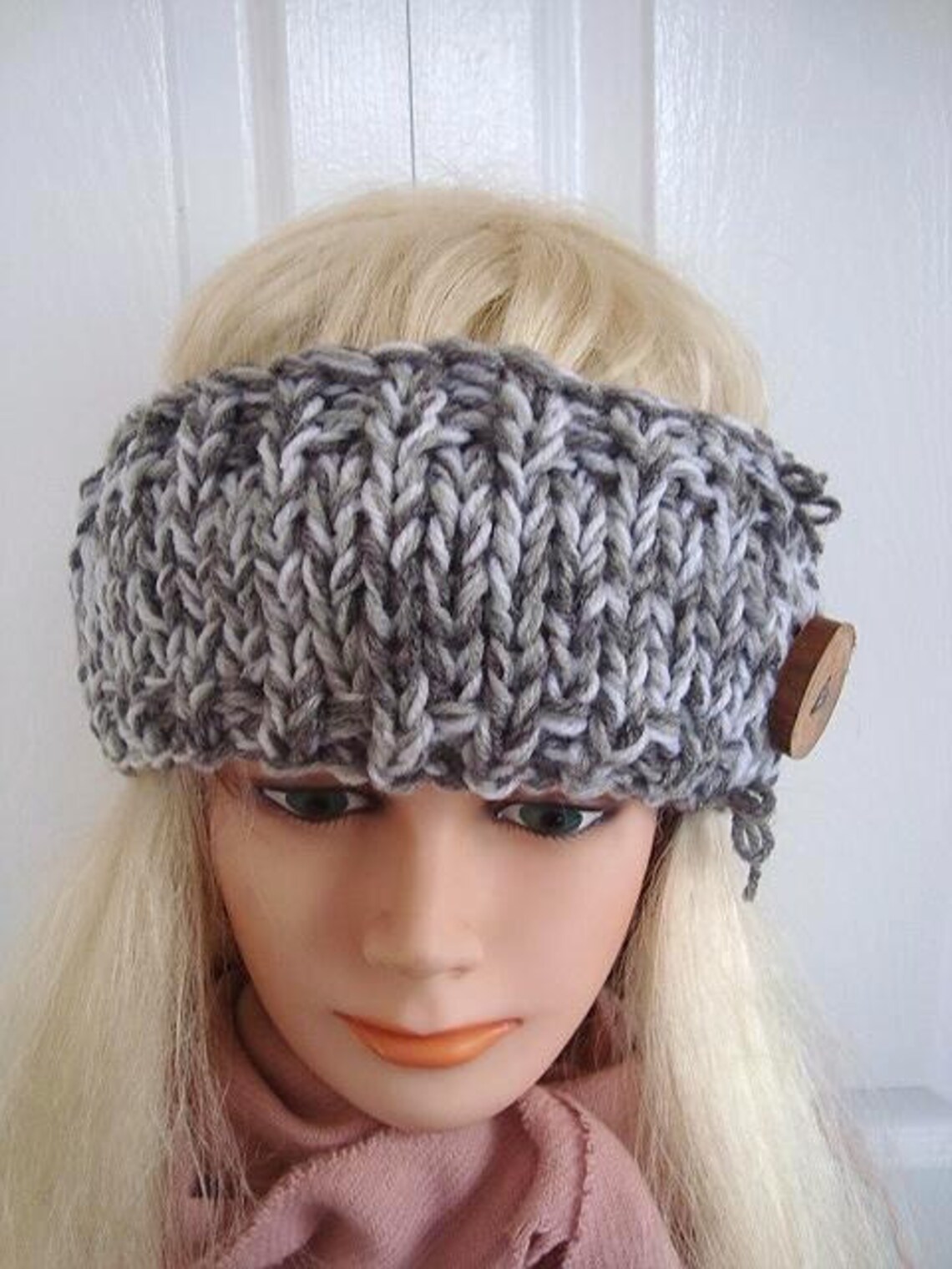 HEADBAND KNITTING PATTERN for Women or Girls Winter Headband Etsy