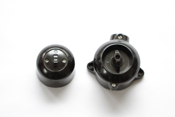 Vintage bakelite switch