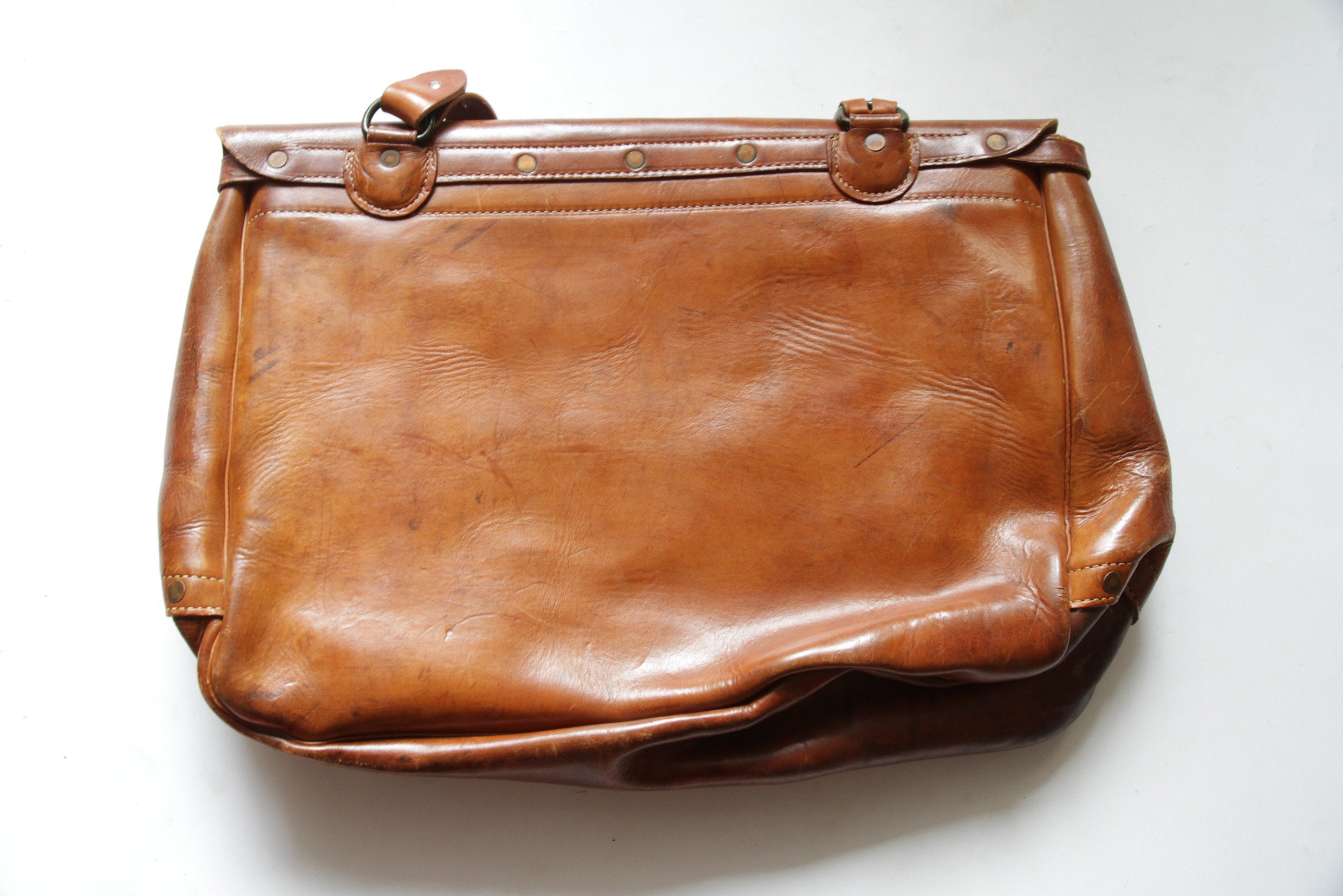Unique Vintage US Mail Leather Bag Dated 1944 perfect Etsy