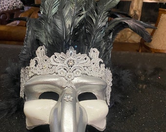 Mardi Gras Plague Bird Mask