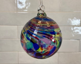 Hand Blown Glass Christmas Ornament Color Name: Fabulous | Etsy