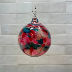 Hand Blown Glass Christmas Ornament - Color Name: Noel