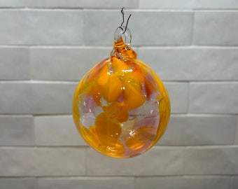 Hand Blown Glass Christmas Ornament - Color Name: Sinatra