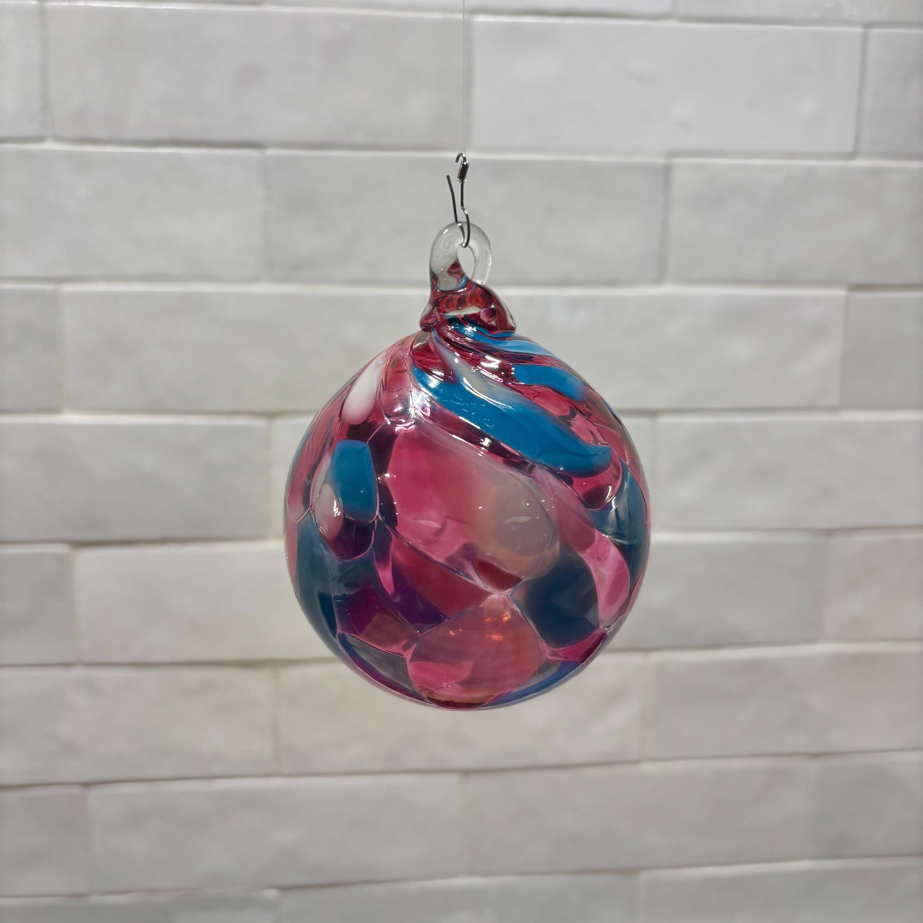 Handblown Glass Noel Ornament: Ozark Mountains Heirloom