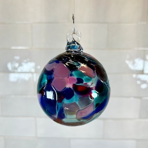 Hand Blown Glass Christmas Ornament - Color Name: Making Spirits Bright