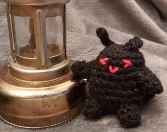 Adorable Amigarumi Mothman / keyring