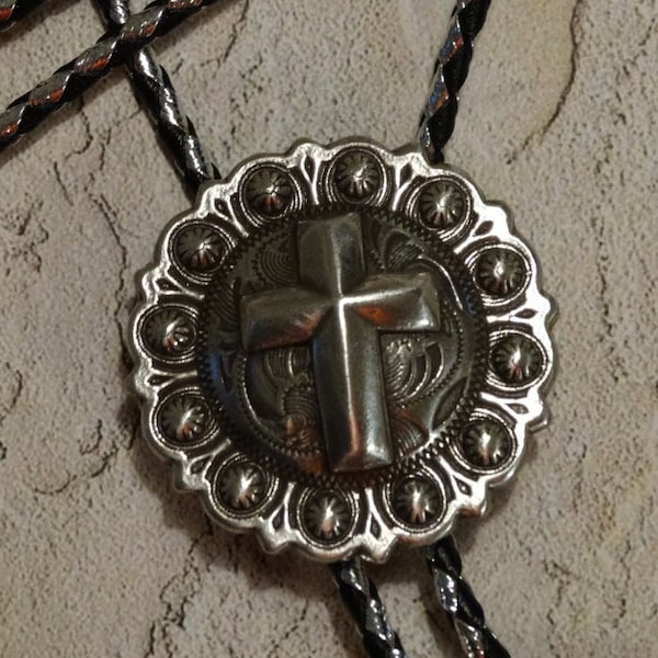 Christian Bolo Tie Etsy