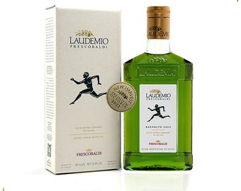 Laudemio Frescobaldi Organic EVOO | Cold‑Pressed Tuscan Olive Oil in Dark Glass | Bold & Fruity with Antioxidant Benefit