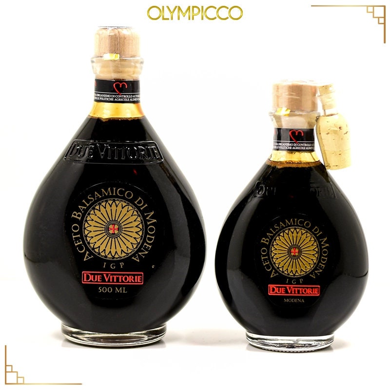 Due Vittorie Oro Gold Balsamic Vinegar | Emilia‑Romagna | Italy | 250 ml or 500 ml Artisan Aged Grape Must