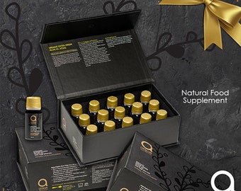 Atsas Organic EVOO Natural Food Supplement: Pack of 15x10 ml - Early High-Phenolic EVOO Harvest 2025