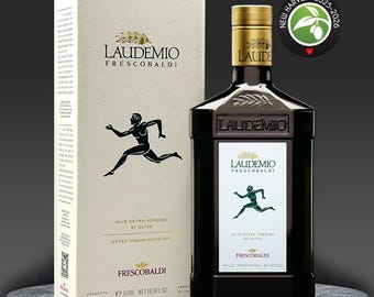 Aceite de oliva toscano prensado en frío AOVE orgánico Laudemio Frescobaldi